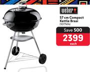 Weber 57cm Compact Kettle Braai