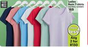 Ladies Basic T-Shirts-For 2