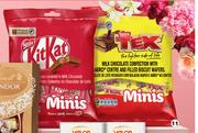 Nestle Kitkat Mini Bag Or Tex Mini Bag Assorted-180g/182g Each