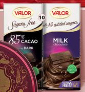 Valor Creamy Dark Chocolate Assorted-100g Each