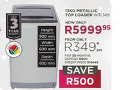 Defy 13KG Metallic Top Loader WTL149