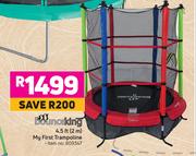 Bounceking 4.5 ft (2m) My First Trampoline