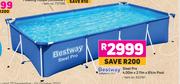 Bestway Steel Pro 4.00m x 2.11m x 81cm Pool