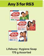 Lifebuoy Hygiene Soap Assorted-For 3 x 175g