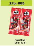 Pritt Glue Stick-For 2 x 43g