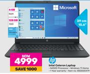 HP Intel Celeron Laptop
