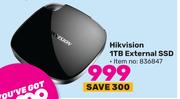 Hikvision 1TB External SSD