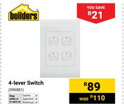 Builders 4-Lever Switch