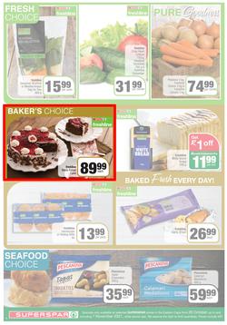 SUPERSPAR EASTERN CAPE : Our Best For Less (26 October - 7 November 2021) Valid In | Bluewater Bay, Amalinda, Knysna, Heather Park, Jeffery's Bay, Rosehill, Protea, Sedgefield, Spandau, page 6