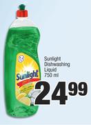Sunlight Dishwashing Liquid-750ml