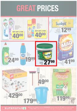 SUPERSPAR COUNTRY EASTERN CAPE : My Superspar (20 April - 2 May 2021) Valid In Cofimvaba, Daku, Engcobo, Kwantu, Ndu, New Brighton, Zonke, Georgious, page 6