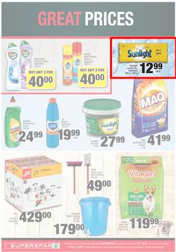 SUPERSPAR COUNTRY EASTERN CAPE : My Superspar (20 April - 2 May 2021) Valid In Cofimvaba, Daku, Engcobo, Kwantu, Ndu, New Brighton, Zonke, Georgious, page 6