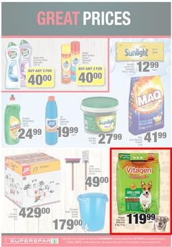 SUPERSPAR COUNTRY EASTERN CAPE : My Superspar (20 April - 2 May 2021) Valid In Cofimvaba, Daku, Engcobo, Kwantu, Ndu, New Brighton, Zonke, Georgious, page 6