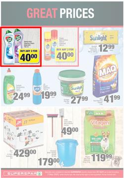 SUPERSPAR COUNTRY EASTERN CAPE : My Superspar (20 April - 2 May 2021) Valid In Cofimvaba, Daku, Engcobo, Kwantu, Ndu, New Brighton, Zonke, Georgious, page 6