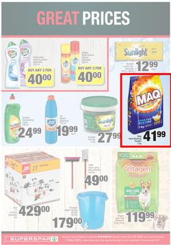 SUPERSPAR COUNTRY EASTERN CAPE : My Superspar (20 April - 2 May 2021) Valid In Cofimvaba, Daku, Engcobo, Kwantu, Ndu, New Brighton, Zonke, Georgious, page 6