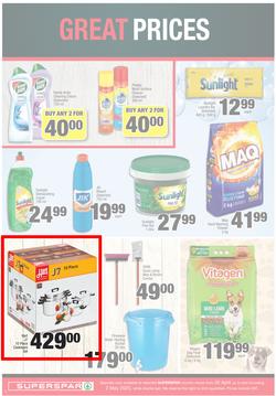 SUPERSPAR COUNTRY EASTERN CAPE : My Superspar (20 April - 2 May 2021) Valid In Cofimvaba, Daku, Engcobo, Kwantu, Ndu, New Brighton, Zonke, Georgious, page 6