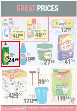 SUPERSPAR COUNTRY EASTERN CAPE : My Superspar (20 April - 2 May 2021) Valid In Cofimvaba, Daku, Engcobo, Kwantu, Ndu, New Brighton, Zonke, Georgious, page 6