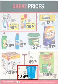 SUPERSPAR COUNTRY EASTERN CAPE : My Superspar (20 April - 2 May 2021) Valid In Cofimvaba, Daku, Engcobo, Kwantu, Ndu, New Brighton, Zonke, Georgious, page 6
