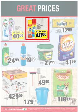 SUPERSPAR COUNTRY EASTERN CAPE : My Superspar (20 April - 2 May 2021) Valid In Cofimvaba, Daku, Engcobo, Kwantu, Ndu, New Brighton, Zonke, Georgious, page 6