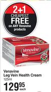 Venavine Leg Vein Health Cream-125ml Each