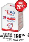Vigro Plus Bio Capsules 60 Capsules