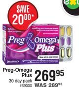 Preg Omega Plus 30 Day Pack