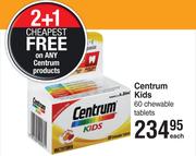 Centrum Kids 60 Chewable Tablets-Each