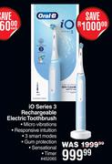 Oral-B iO Series 3 Rechargeable Electric Toothbrush