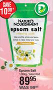 Nature's Nourishment Epsom Salt Assorted-1.36Kg