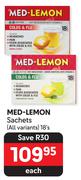 Med-Lemon Sachets (All Variants)-18's Each