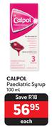 Calpol Paediatric Syrup-100ml
