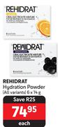 Rehidrat Hydration Powder (All Variants)-6 x 14g