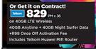 Hisense 85-Inch Smart 4k UHD TV 85A6N-On 4GB LTE Wireless