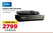 Dstv Explora Ultra Decoder