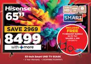 Hisense 65-Inch Smart UHD TV-65A6K