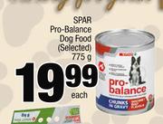 Spar Pro Balance Dog Food (Selected)-775g Each