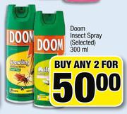 Doom Insect Spray (Selected)-2 x 300ml