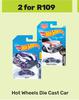 Hot Wheels Die Cast Car-For 2