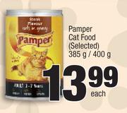 Pamper Cat Food (Selected)-385g/400g Each