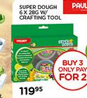 Pavlinda Super Dough 6 x 28G W/Crafting Tool
