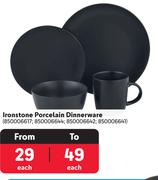 Ironstone Porcelain Dinnerware-Each
