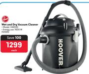 Hoover Wet & Dry Vacuum Cleaner HWD20