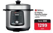 Milex 6L Digital Pressure Cooker MPP0030