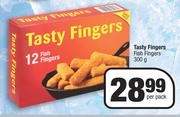 Tasty Fingers Fish Fingers-300g Per Pack 