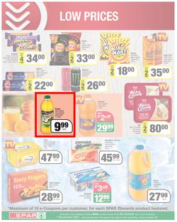SPAR EASTERN CAPE : Our Best For Less (26 October - 7 November 2021) Valid In | Amahlathi, Bedford, Buffalo Flats, Cala, Centane, Hankey, Idutywa, Indwe, Kwa-Fetting, Komga, Lady Frere, Nemato, Ugie, page 6