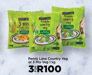 Penny Lane Country Veg Or 3 Mix Veg-For 3 x 1kg