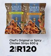Chef's Original Or Spicy Chicken Strips-For 2 x 600g