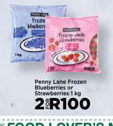 Penny Lane Frozen Blueberries Or Strawberries-For 2 x 1kg