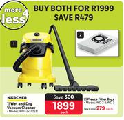 Karcher Wet & Dry Vacuum Cleaner WD3
