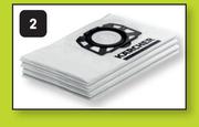 Karcher Fleece Filter Bags WD 2 & WD 3